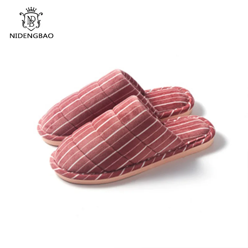 Женские зимние домашние тапочки нескользящие мягкие теплые Домашние для