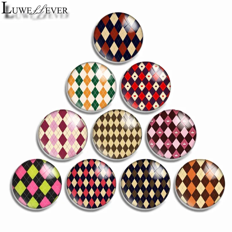 

10mm 12mm 16mm 20mm 25mm 30mm 521 Mix Round Glass Cabochon Jewelry Finding 18mm Snap Button Charm Bracelet