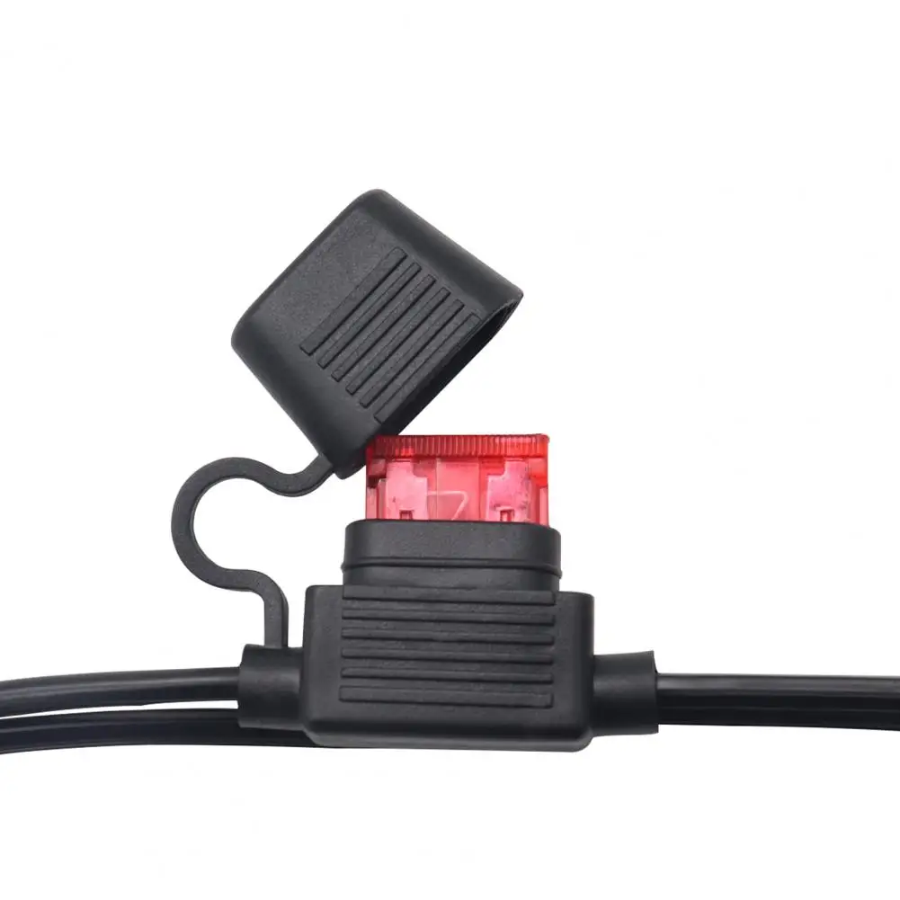 

45W Motorcycle Quick Charger 12/24V USB Adapter C5909-Z PD Interface Charger Fire-proof LED Phone Charger for Motorbike