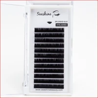 seashine faux mink lashes individual lash cilios soft natural back to school idividual black eyelashes extension