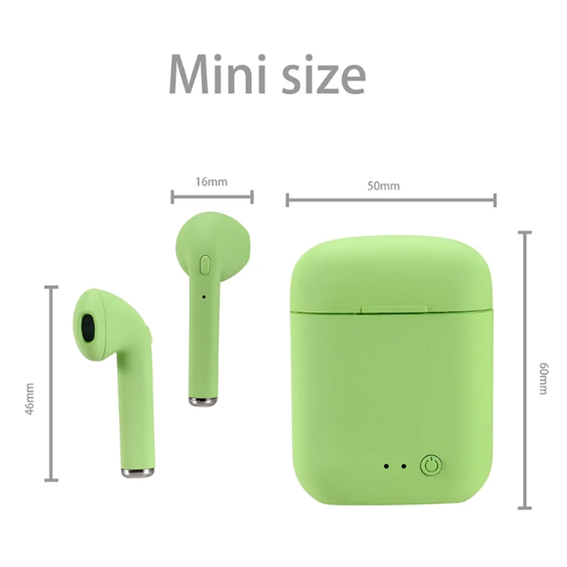 I7-mini гарнитура Беспроводные наушники Bluetooth-наушники Водонепроницаемые Матовые с