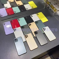 for iphone 12mini 12 pro max back cover middle chassis frame sim tray side key parts battery housing case assembly