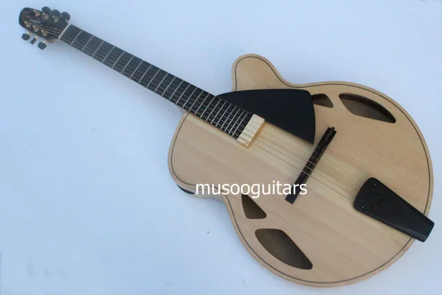 Новый бренд AAA Ручная резьба Archtop 17 &quotJazz Guitar с чехлом|Гитары| |