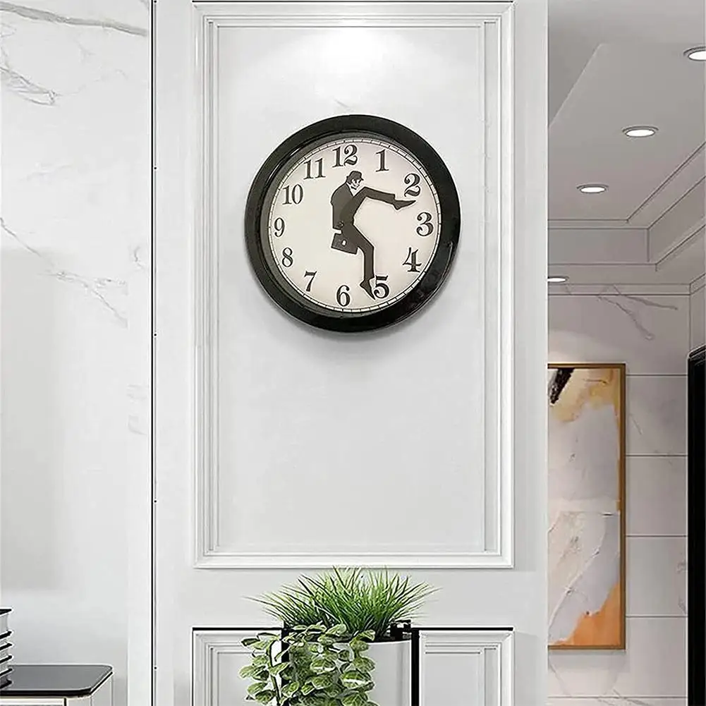 Настенные часы с изображением британской комедии в стиле министерства дурацкой