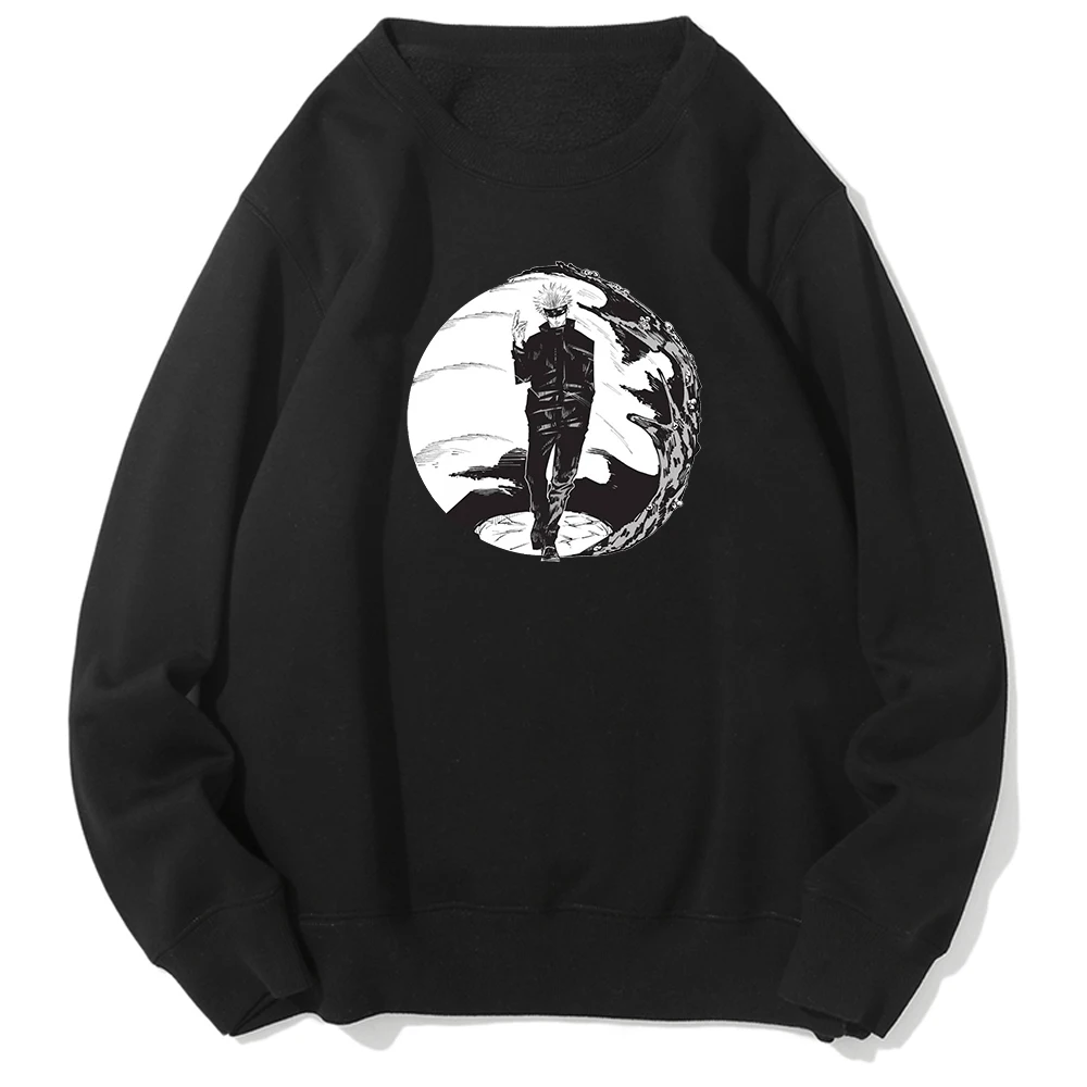 

Толстовка мужская с капюшоном, Японская популярная Аниме Толстовка, Харадзюку, теплый свитшот, удобная уличная Толстовка