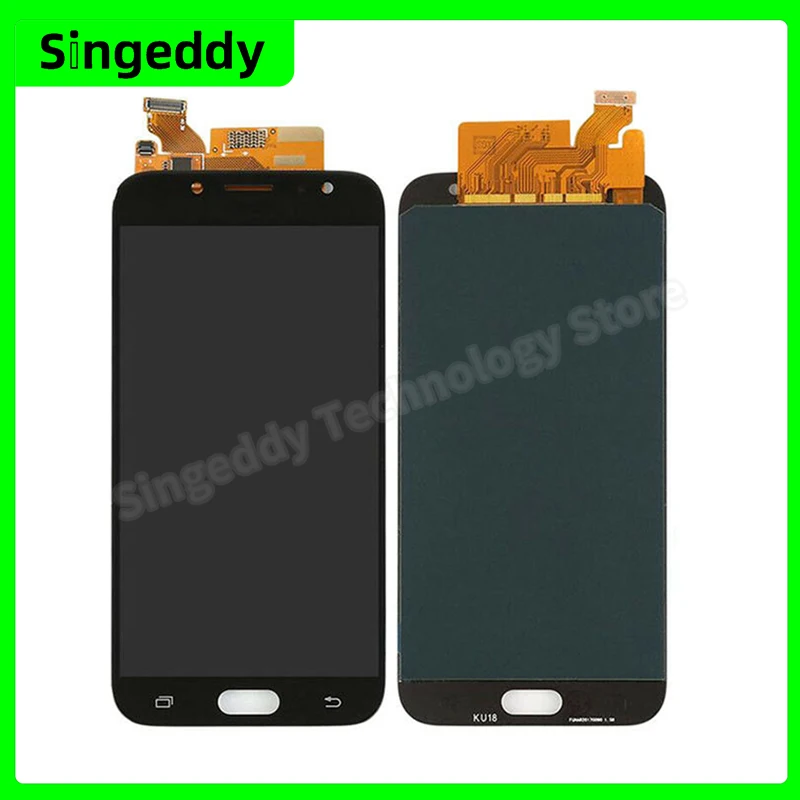 

J730 LCD Display For Samsung Galaxy J7 Pro 2017 Touch Screen Digitizer Sensor Assembly Complete Replacemet J7 2017 J730F 5.5Inch