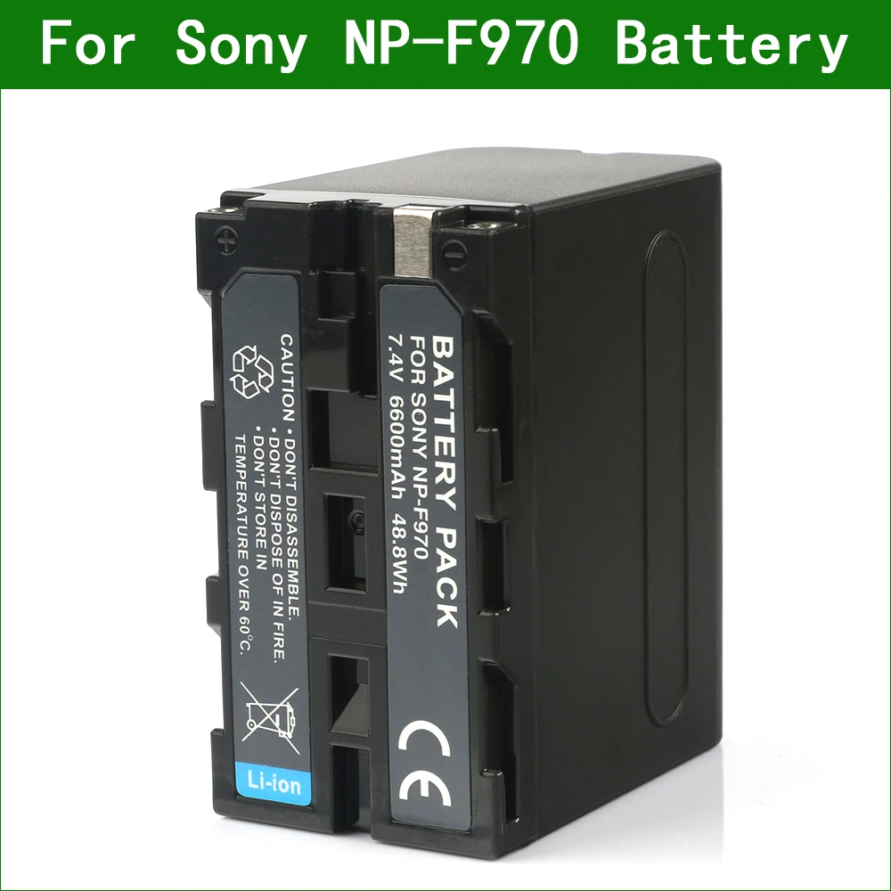 NP-F970 NP F970 батарея для цифровой камеры и быстрое Зарядное устройство Sony DCR-VX2000