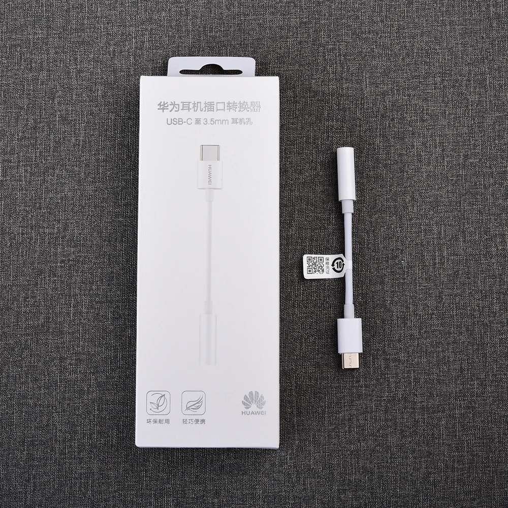 Оригинальный разъем для наушников HUAWEI USB Type C 3 5 мм аудиокабель AUX Huawei P30 P40 Mate 20 30 Pro