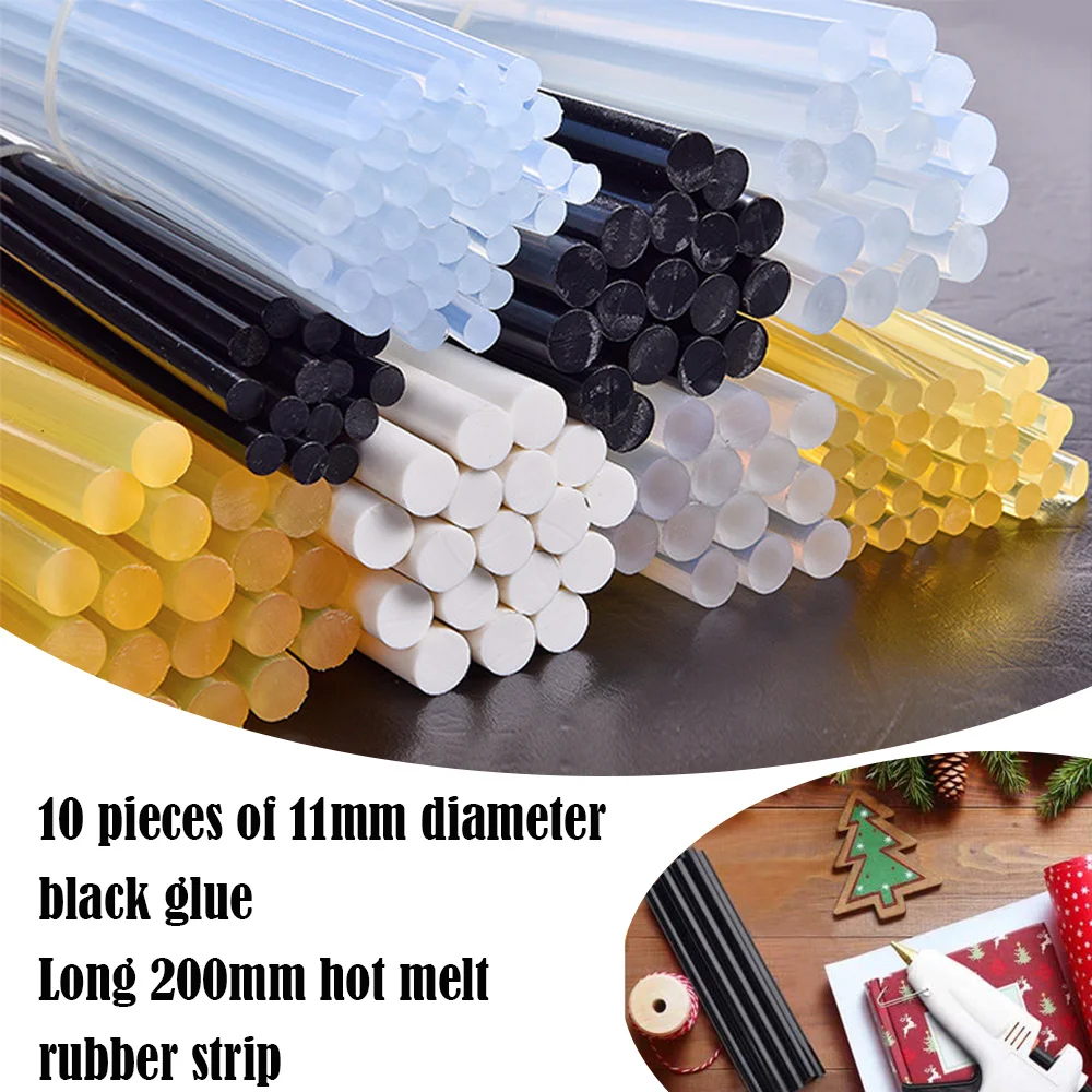 

10 шт., термоклеевые полоски, 100 г, 11 мм