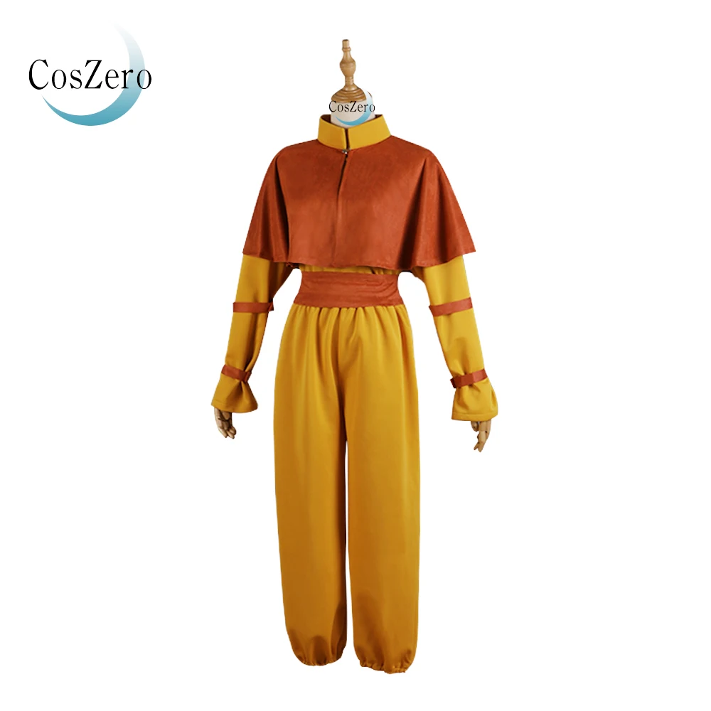 Kids Anime Avatar The Last Airbender Avatar Katara Korra Aang Cosplay Costume Purim Outfits Halloween Carnival Suit