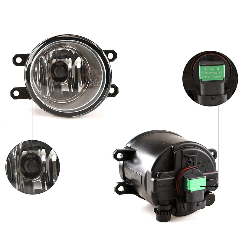 

DHBH-LED DRL Car Daytime Running Light Fog Lamp Front Driving Fog Lamp Assembly for Toyota Prius 2015-2017 Accessories