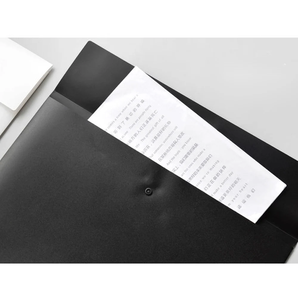 Папка конверт формата A3/A4/A5 полипропиленовая пластиковая сумка для хранения