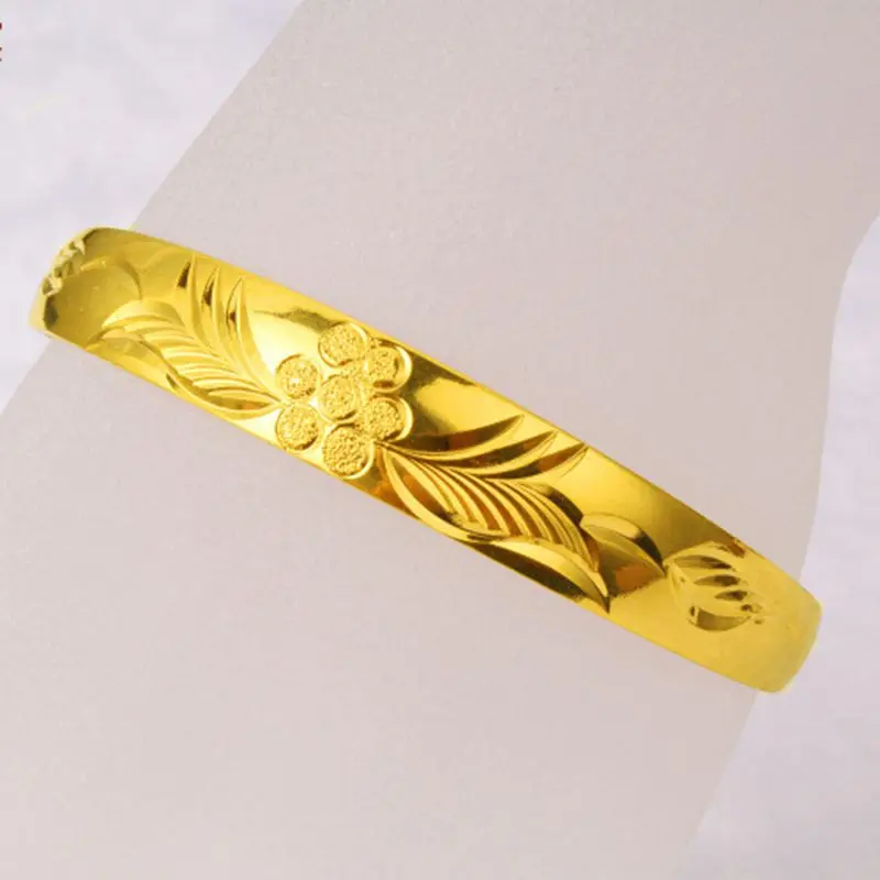 

Fashion Jewelry Yellow Gold Filled Womens Adjustable Bangle