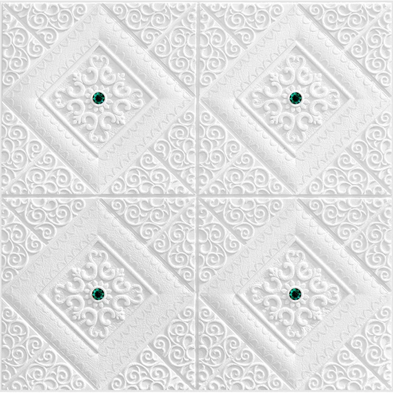 

Foam wallpaper self-adhesive wallpaper stickers 3d stereo wall collision creative background wall sticker soft pack