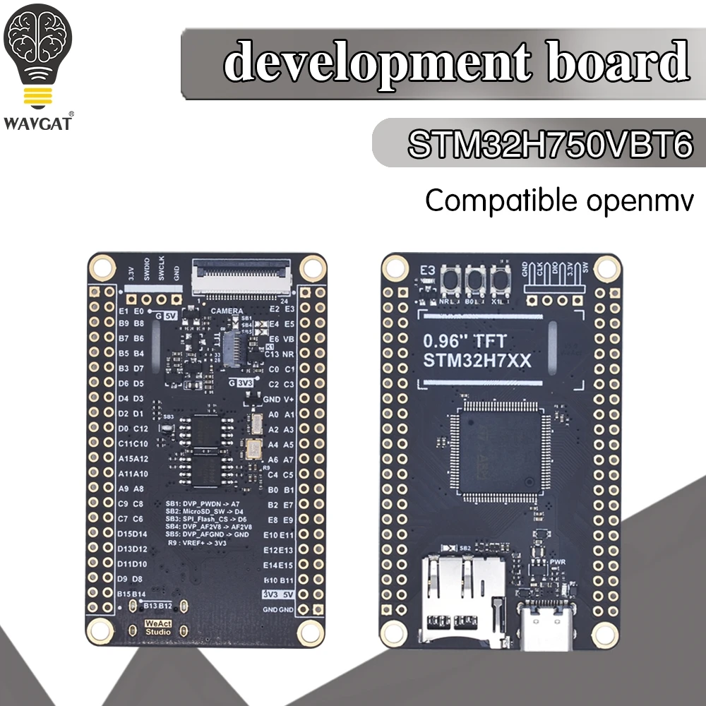 STM32H7 основная плата STM32H750VBT6 entwicklung kompatibel mit openmv mindest системная плата|Интегральные