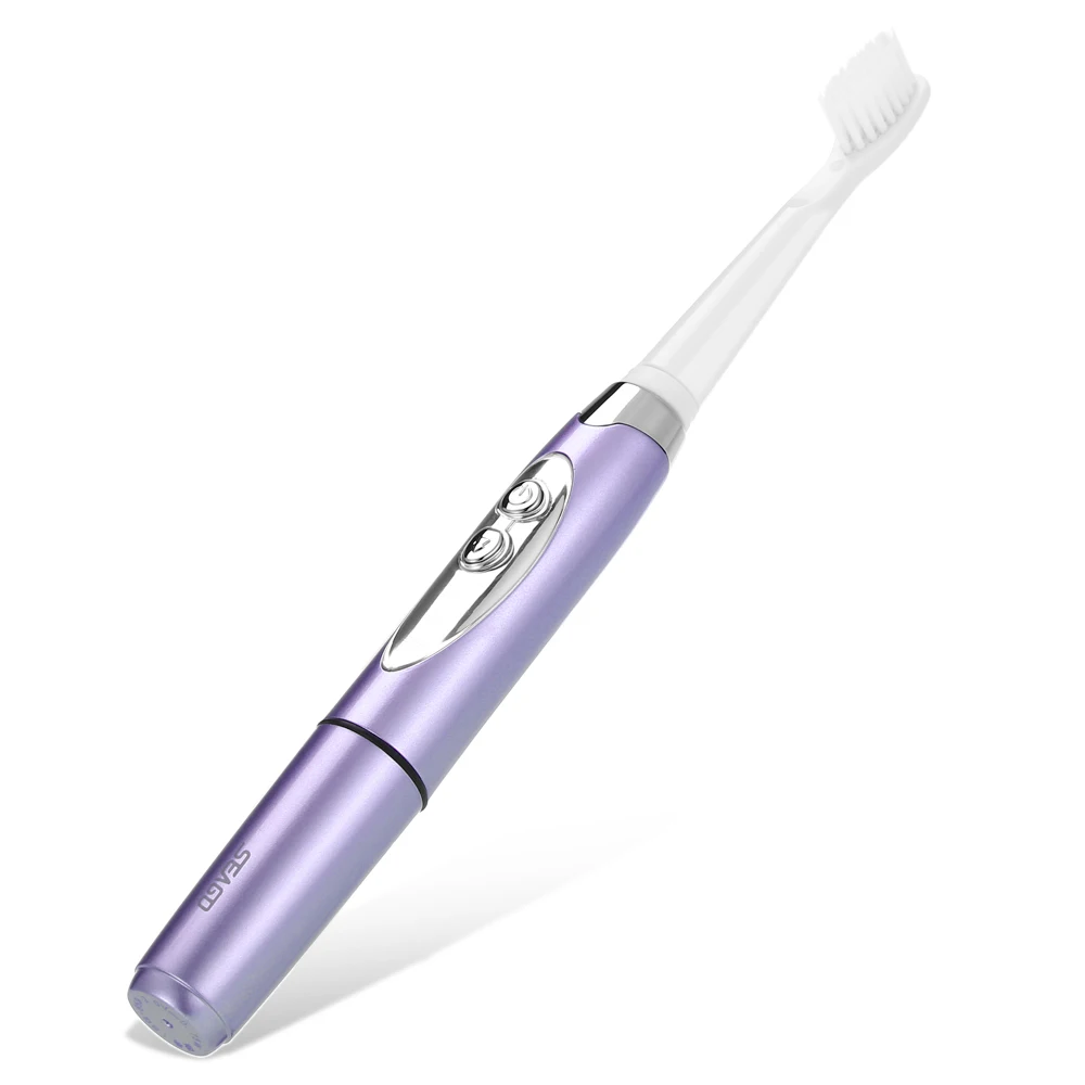SEAGO SG - 659 Waterproof Sonic Electric Toothbrush Intelligent 2-min Timing with 3 Brush Heads | Бытовая техника
