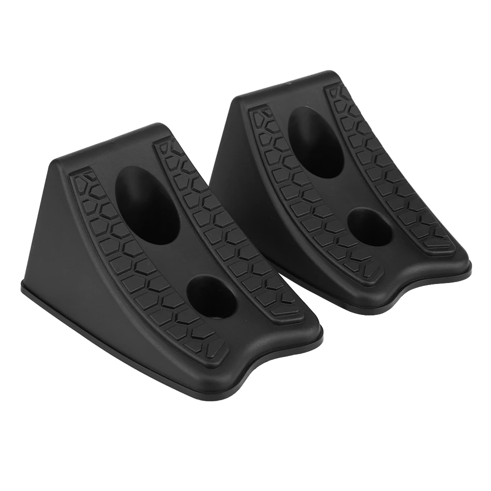 2pcs Car Anti-slip Block Rubber Tyre Slip Stopper Wheel Alignment for car trailer truck or other wheel tire of vehicle | Автомобили и