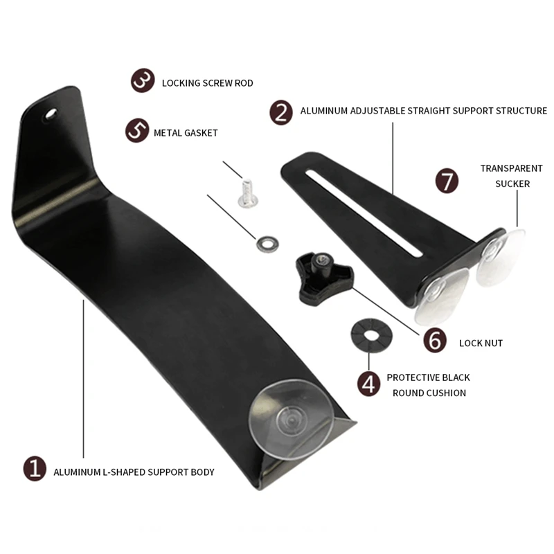 

Aluminum Classical Guitar Support Suction Steamline Guitar Support Frame Guitar Support