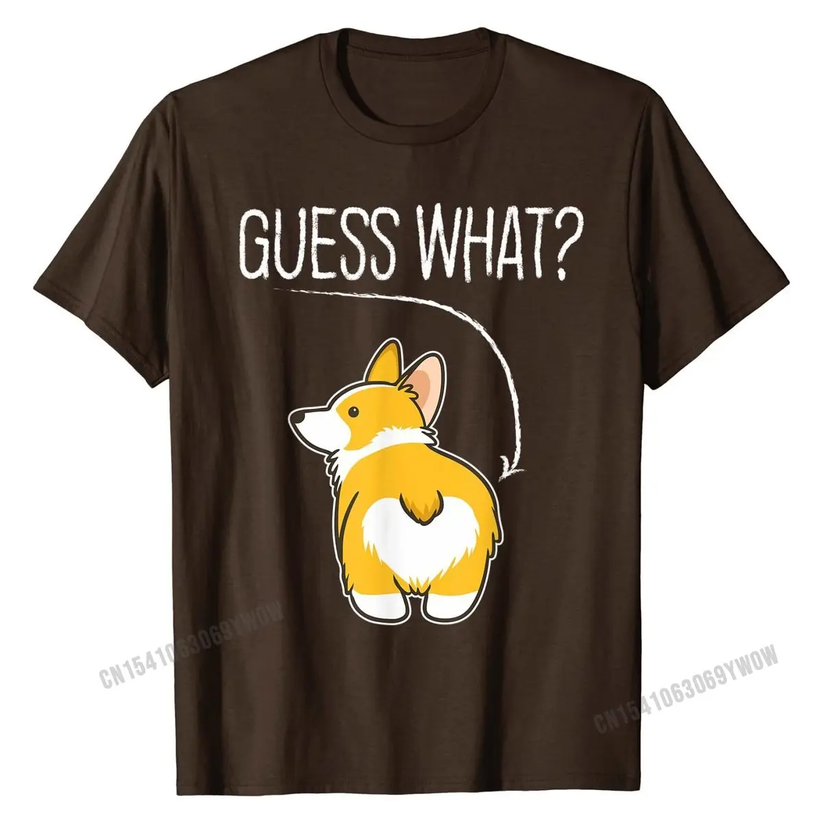 Угадай что? Забавный костюм корги валлийский подарок собаке футболка хлопковые