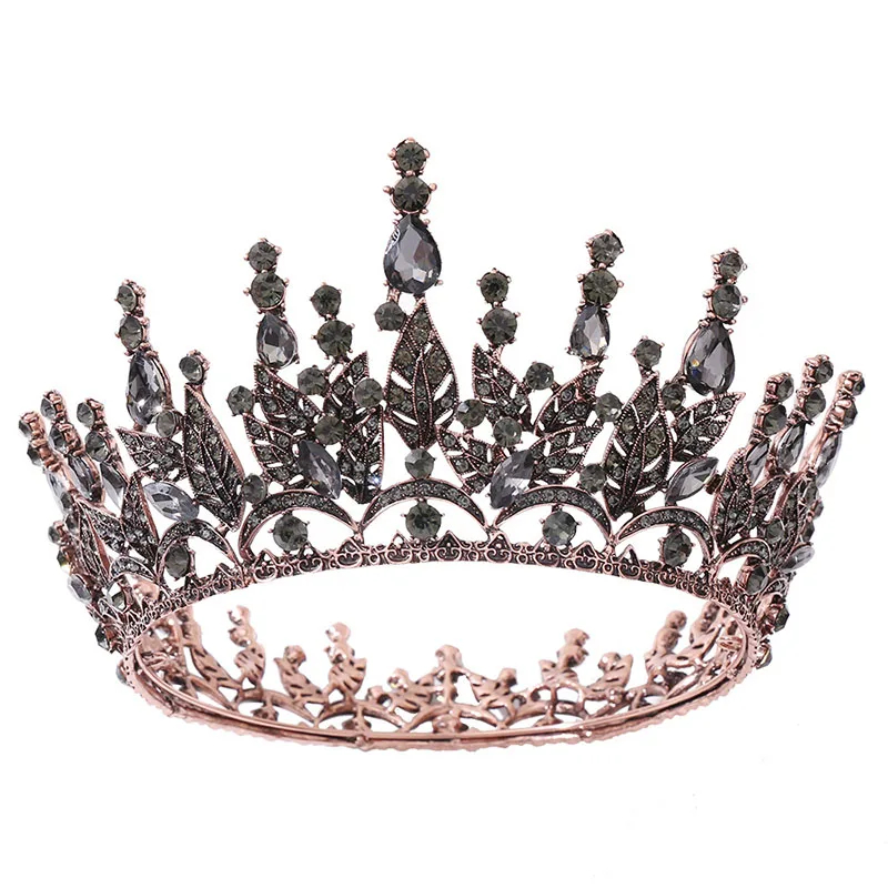 

Hot-selling Alloy Diamond Headdress Queen Hair Jewelry Bride Wedding Performance Prom Birthday Accessories for Female Decorate