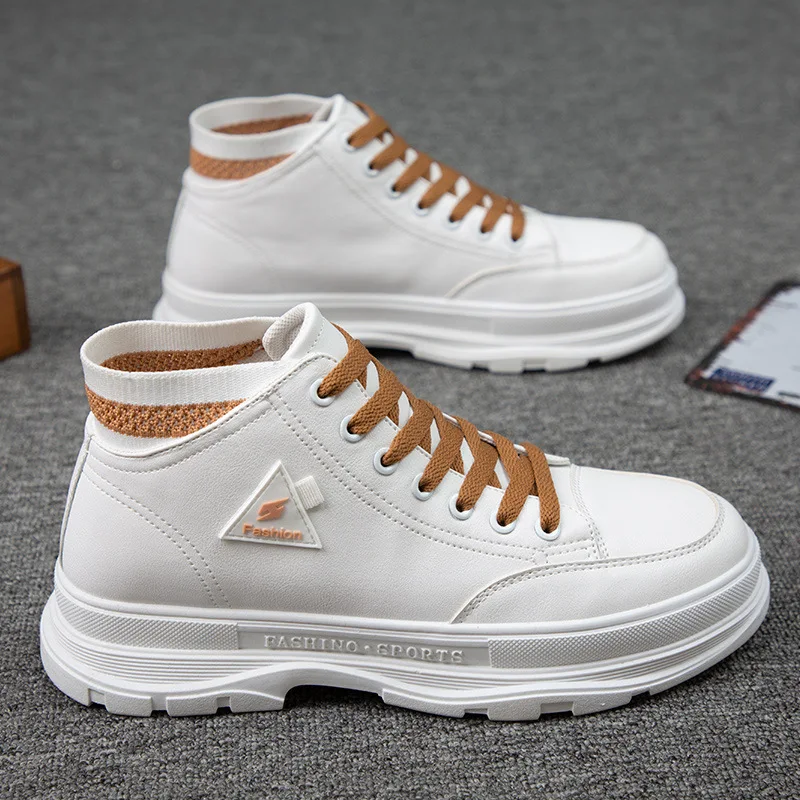 

Осенние новые ботильоны, мужская кожаная повседневная обувь, на шнуровке, водонепроницаемые мужские ботинки для инструментов, военные арме...