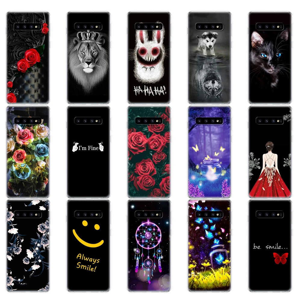 Чехол для Samsung Galaxy S10 Case + силиконовый чехол из ТПУ E Coqa Plus G975F S 10 SM G973F Coque