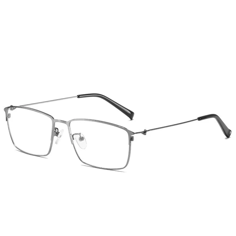 

New Ultra-Light Anti-Blue Light Flat Glasses Men's Fashion Metal Retro Anti-fatigue Goggles Ladies Trend Prescription Myopia