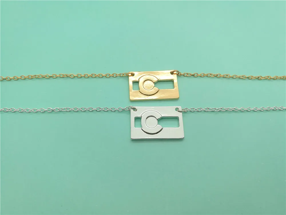 Флаг Колорадо браслеты простой США Государственный флаг браслет в форме Штатов