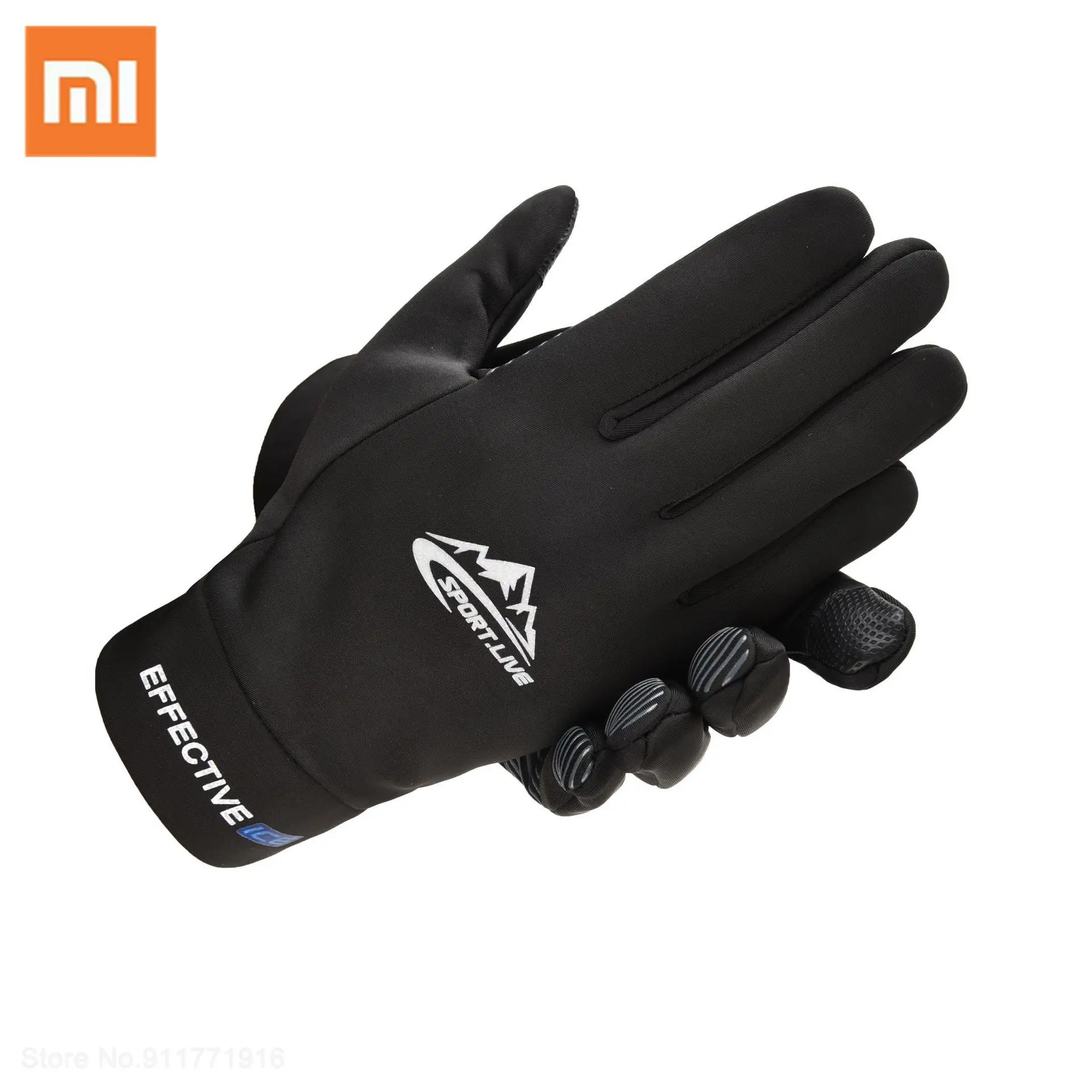 

Xiaomi Winter Cycling Gloves Men Women Waterproof windproof Touch Screen Bike Plus Velvet Warm Gloves Running Sports Ski Mitten