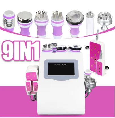 Аппарат для снижения веса 9 в 1 ультразвуковой массажер похудения против