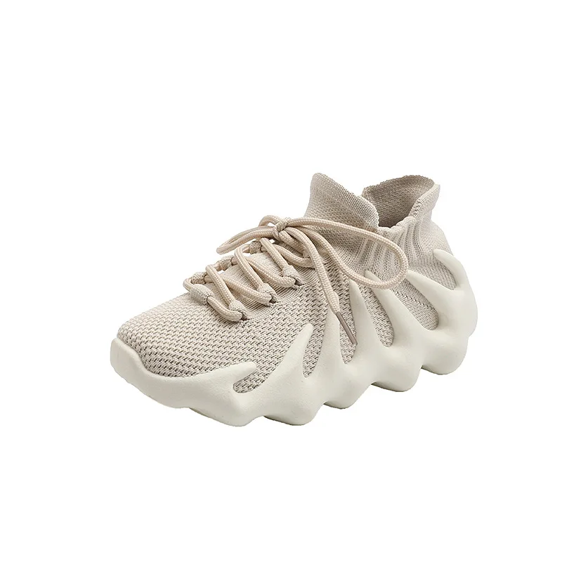 

Spring Autumn New Korean Children's Sports Shoes Octopus Coconut Children's Casual Shoes Solid Color Size 21-38