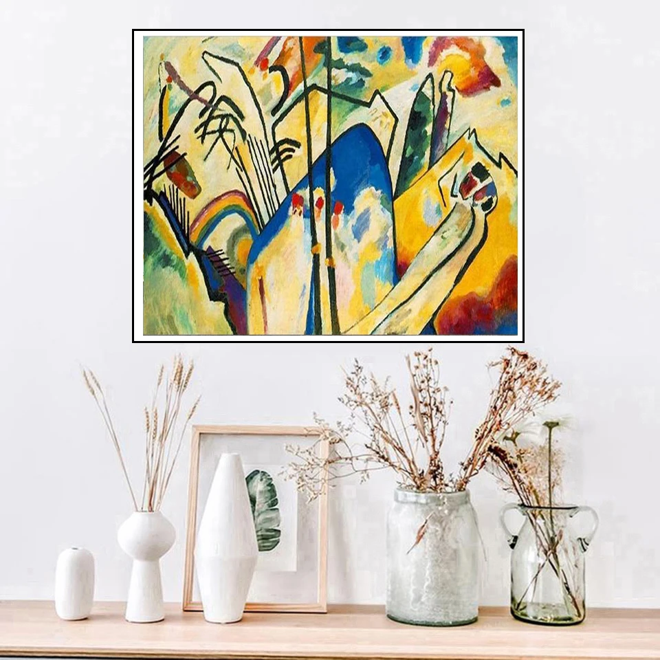 Картина маслом по номерам Поезд рисование на холсте ручная роспись искусство