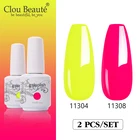 Гель-лак Clou Beaute для нейл-арта, 2 шт.компл.