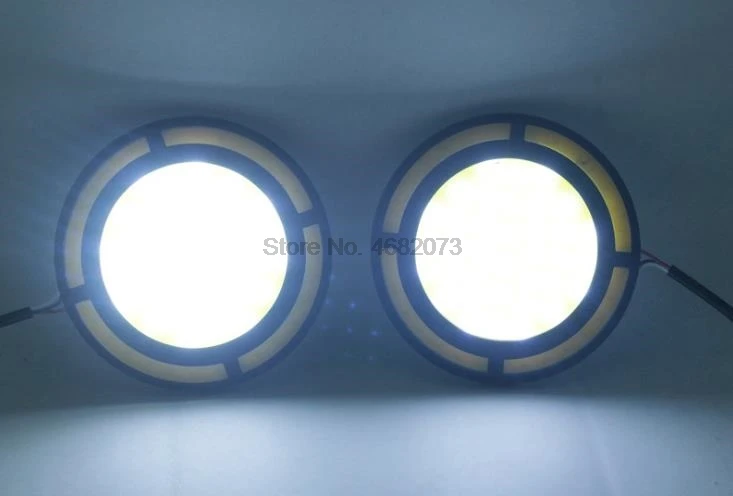 by DHL or Fedex 50pair Daytime Running Lights LED Car DRL Waterproof Light Source 73MM Fog Lamps DC12V | Автомобили и мотоциклы