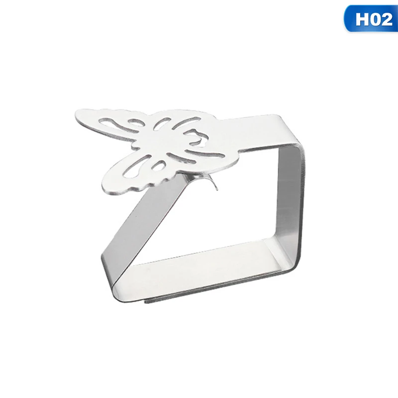 

Stainless Steel Table Cloth Clip Promenade Round Tablecloth Stable Clip Wedding Promenade Table Cover Holder Tablecloth Clamp