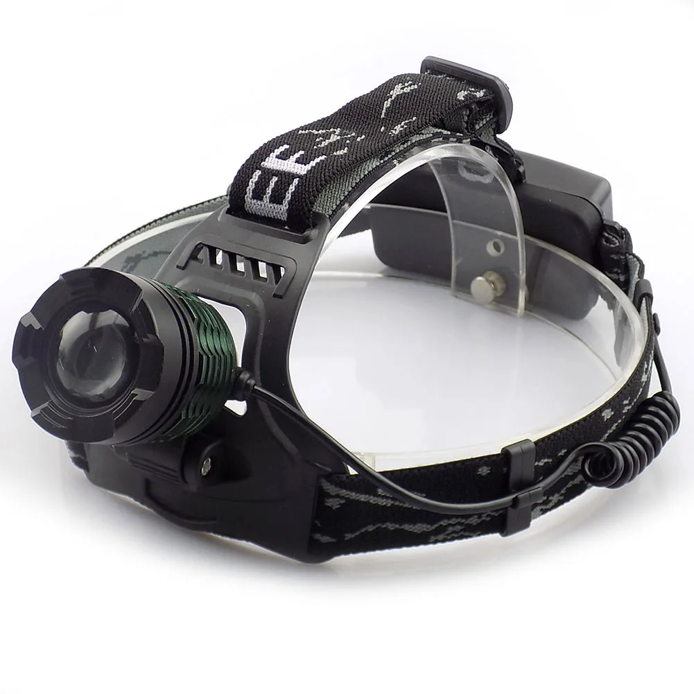 

Zoomable xm-l T6 led Headlamp Head light Lamp Torch 2000Llm Lampe Frontale Headlights Flashlight for Camping