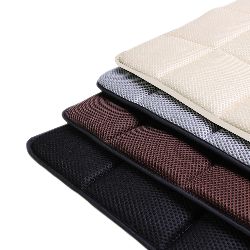 

45cm*45cm Bamboo Charcoal Breathable Car Seat Cushion Cover Pad Home Household Office Summer Cooling Ventilate Chair Mat