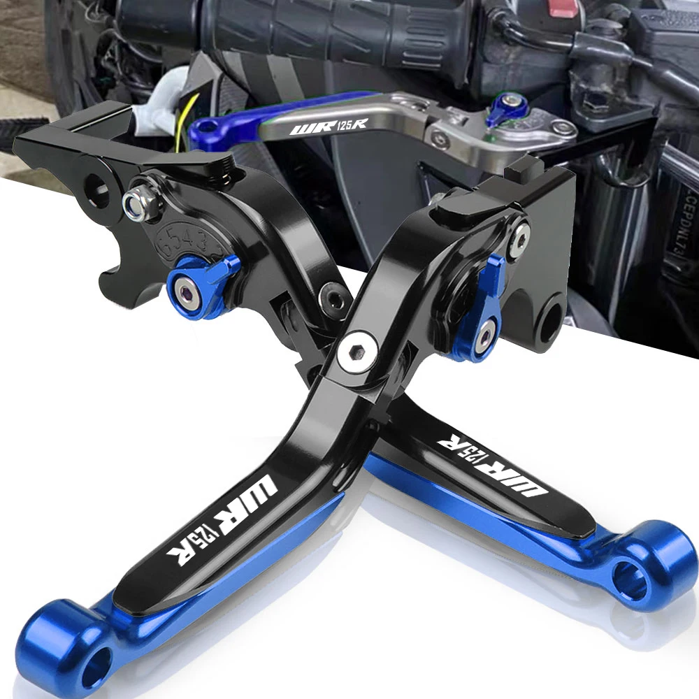 

FOR YAMAHA WR125R WR 125R 2012 2013 2014 2015 2016 Motorcycle Clutch Brake Lever Aluminum Extendable Adjustable Foldable Levers