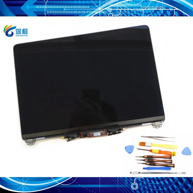 Новинка Космический серый/серебристый цвет a1989 для Macbook Pro Retina полный ЖК экран 13