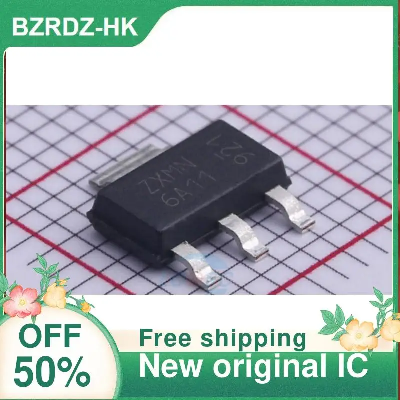 

10-200PCS ZXMN6A11GTA 6A11 SOT223 60V New original IC