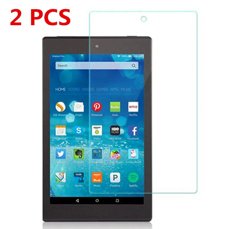 

2 шт протектор экрана планшета для Amazon Kindle Fire 7 Kids Edition 2019 7,0 дюймов закаленное защитная пленка, стекло