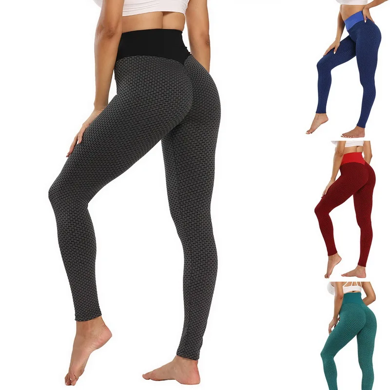 

LOOZYKIT Seamless Fitness Women Leggings Yoga Pants Patchwork Print High Waist Elastic Push Up Ankle Length Polyester Leggings
