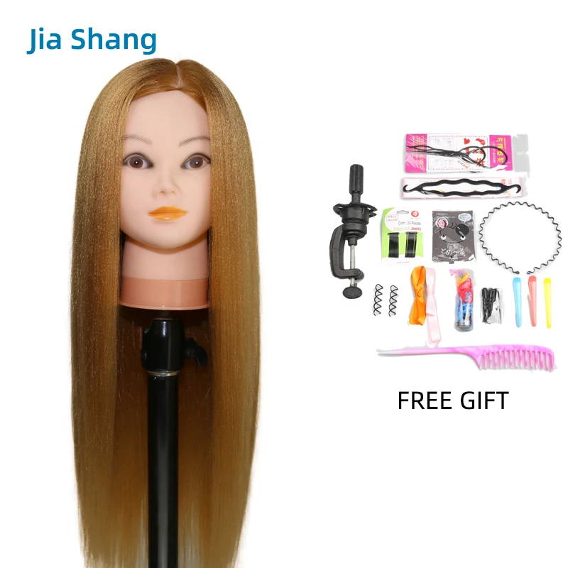Манекен голова прически Кукла Барби Парикмахерская манекена для учебная волосы