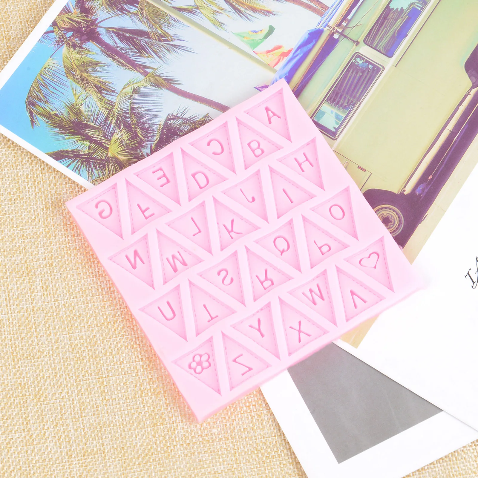 Формы для букв треугольная силиконовая форма выпечки инструмент украшения