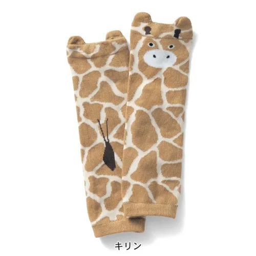 Детская грелка для ног с рисунком животных хлопковые гетры малышей наколенники |