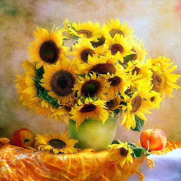 2723 EverShine DIY Sunflowers Diamond Embroidery Sale Diamond Painting Full Square Flowers Cross Stitch Diamond Mosaic Handicraft Art - Цвет: 2723