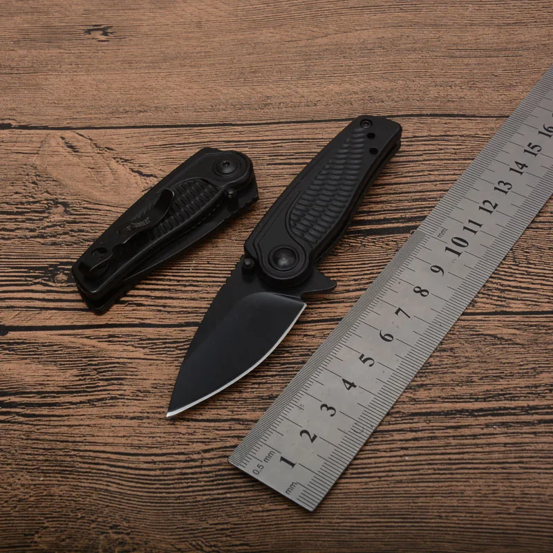 Новое качество OEM 1313BLK складной нож с алюминиевой ручкой 8cr13mov Стальное Лезвие Карманный Походный кухонные