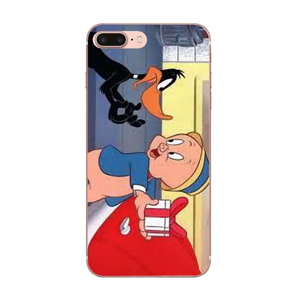 Веселые мелодии порки свиней с рисунком Багз Банни утка для Galaxy Alpha Note 10 Pro A10 A20 A20E