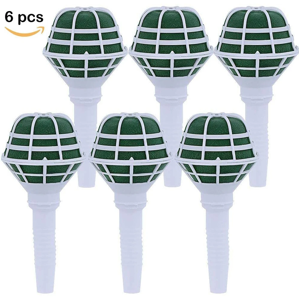 

6PCS Wedding Decoration Foam Bouquet Holder Flower Holder Arrangement DIY Bridal Floral Foam Floral Plastic Wedding Supplies