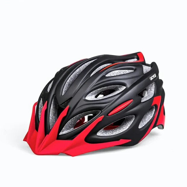 QICYCLE электрический скутер спортивный шлем EPS Регулируемый велосипед Цикл дышащая вентиляция защита для взрослых - Цвет: black and red